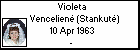 Violeta Vencelien (Stankut)